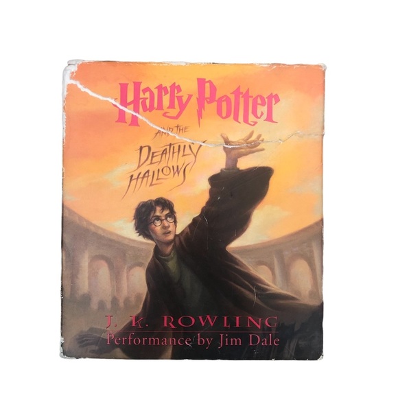 Harry Potter and The Deathly Hollow CD Set Performance by Jim Dale - Picture 1 of 13